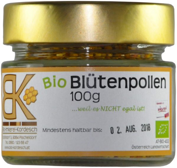 Bio-Blütenpollen